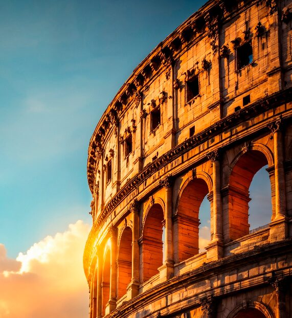 Le Colisée de Rome, Italie